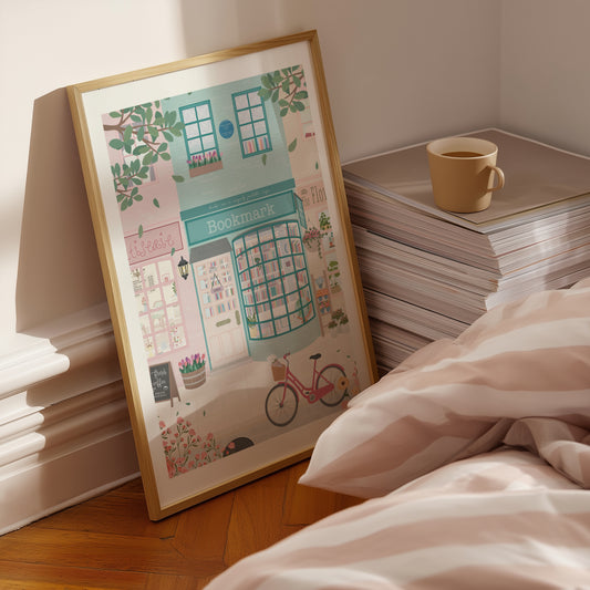 The Bookshop Art Print